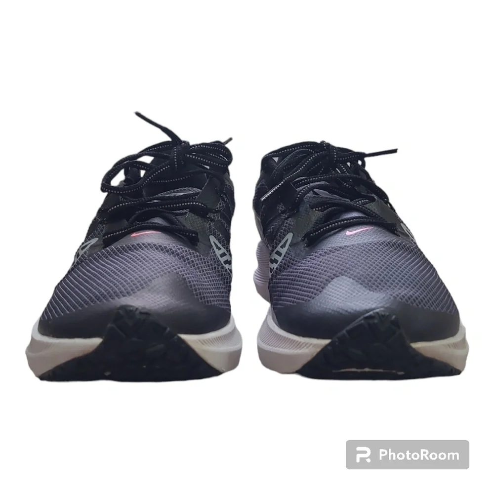 Nike Air Zoom Winflo 7 Shield Running Shoes Obsidian Mist Black Men's Size 10 - Picture 10 of 13